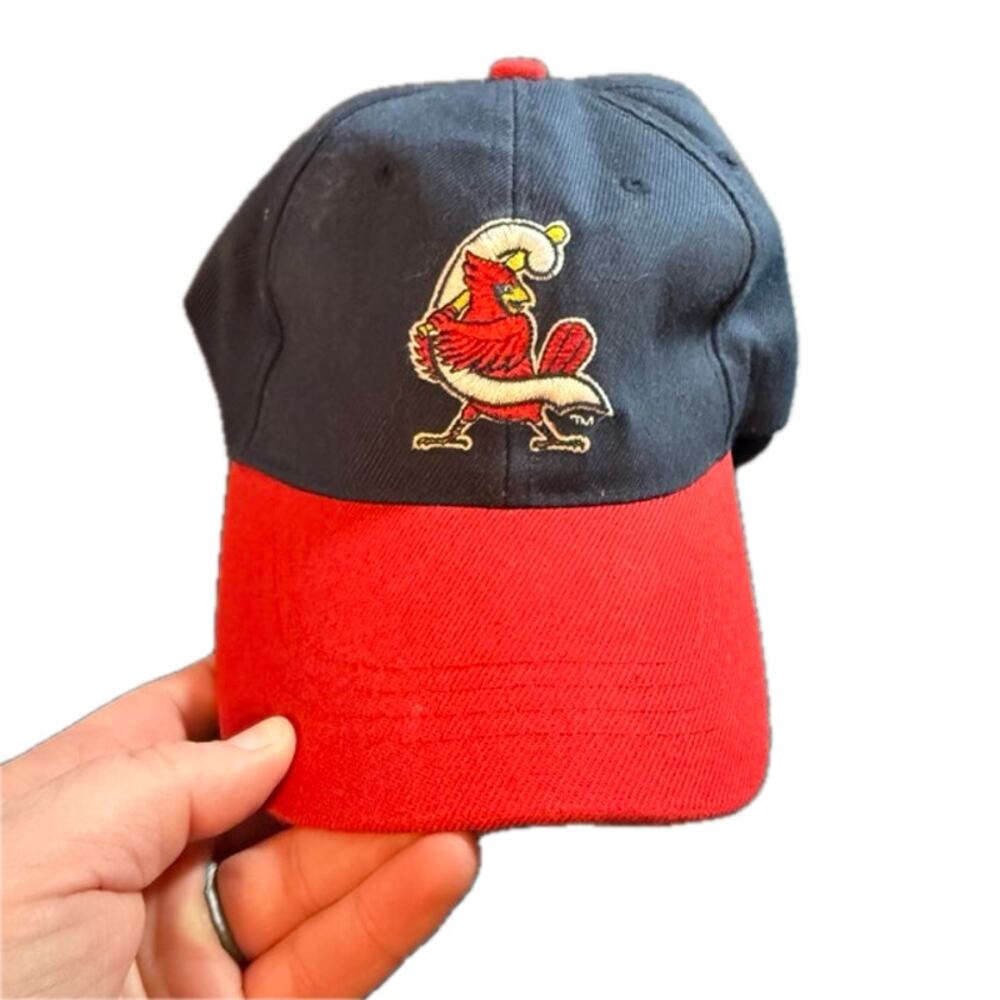 Navy Red Cardinals C Baseball Hat Adjustable DIS Sports Acrylic Embroidered